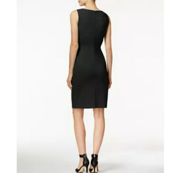 Calvin Klein Sunburst Sheath Dress - Picture 2 of 7